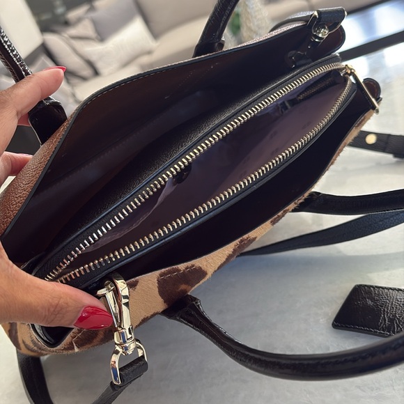 Kate Spade New Yorkk Margaux Haircalf Medium Satchel EUC - Picture 11 of 13